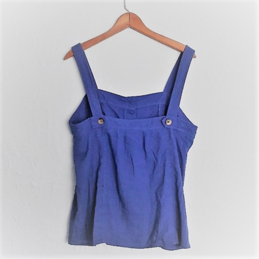NWT Anthropologie adorable "Berea Buttondown Top" - Picture 6 of 8